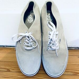 Mens Beige Suede Vans